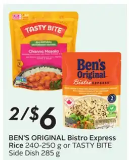 Sobeys BEN'S ORIGINAL Bistro Express Rice offer