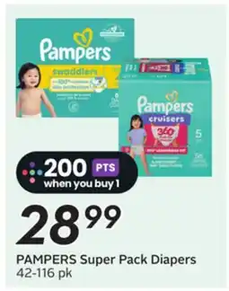 Sobeys PAMPERS Super Pack Diapers offer