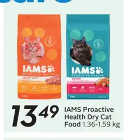 Sobeys IAMS Proactive Health Dry Cat Food offer