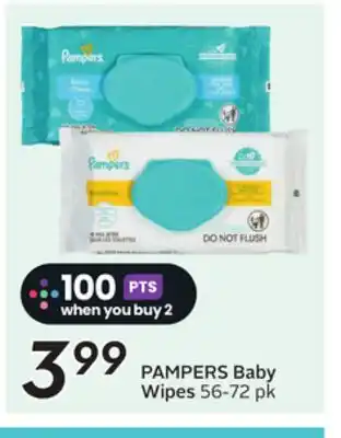 Sobeys PAMPERS Baby Wipes offer