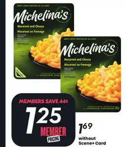 Sobeys MICHELINA'S Frozen Entrées offer