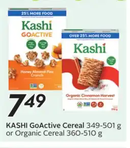 Sobeys KASHI GoActive Cereal offer