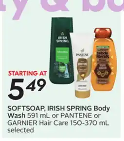Sobeys SOFTSOAP, IRISH SPRING Body Wash offer