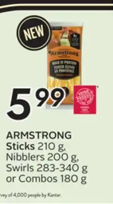 Sobeys ARMSTRONG Sticks offer