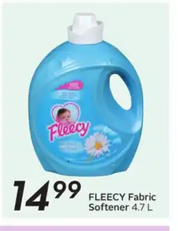 Sobeys FLEECY Fabric Softener offer