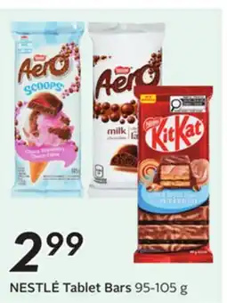 Sobeys NESTLÉ Tablet Bars offer