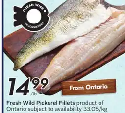 Sobeys Fresh Wild Pickerel Fillets offer
