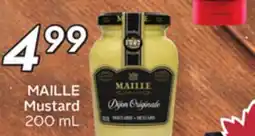 Sobeys MAILLE Mustard offer