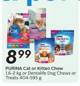 Sobeys PURINA Cat or Kitten Chow offer