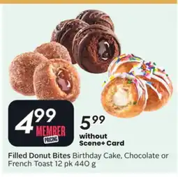 Sobeys Filled Donut Bites offer