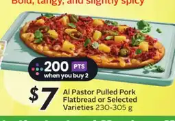 Sobeys Al Pastor Pulled Pork Flatbread or Selected Varieties offer