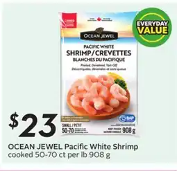 Sobeys OCEAN JEWEL Pacific White Shrimp offer