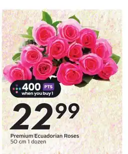 Sobeys Premium Ecuadorian Roses offer