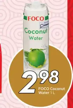 Sobeys FOCO Coconut Water - Global Market offer