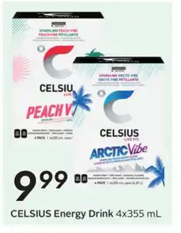 Sobeys CELSIUS Energy Drink offer