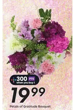 Sobeys Petals of Gratitude Bouquet offer