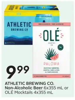 Sobeys ATHLETIC BREWING CO. Non-Alcoholic Beer offer