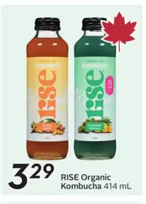 Sobeys RISE Organic Kombucha offer