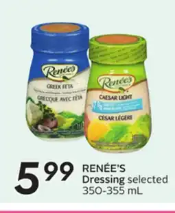 Sobeys RENÉE'S Dressing offer