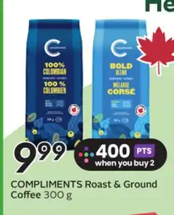 Sobeys COMPLIMENTS Roast & Ground Coffee offer