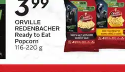 Sobeys ORVILLE REDENBACHER Ready to Eat Popcorn offer