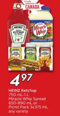 Sobeys HEINZ Ketchup Ketchup offer