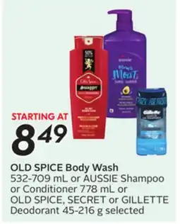 Sobeys OLD SPICE Body Wash offer