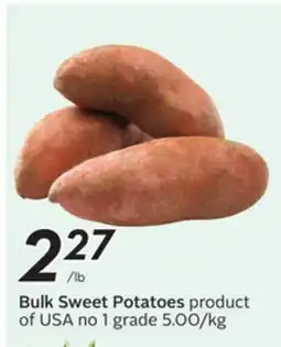 Sobeys Bulk Sweet Potatoes offer