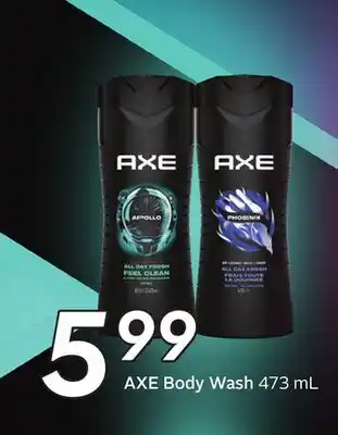 Sobeys AXE Body Wash offer
