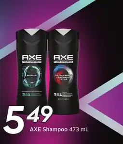 Sobeys AXE Shampoo offer