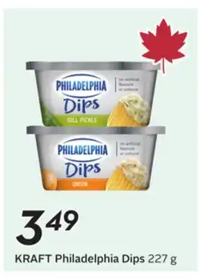 Sobeys KRAFT Philadelphia Dips offer