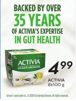 Sobeys ACTIVIA offer