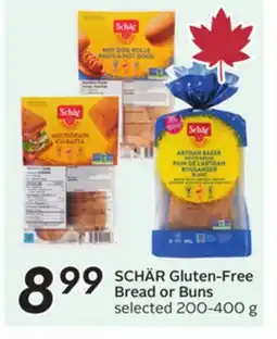 Sobeys SCHÄR Gluten-Free Bread or Buns offer