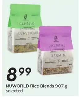 Sobeys NUWORLD Rice Blends offer