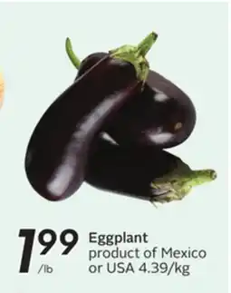 Sobeys Eggplant offer