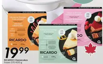 Sobeys RICARDO Cheesecakes offer