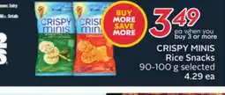Sobeys CRISPY MINIS Rice Snacks offer