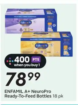 Sobeys ENFAMIL A + NeuroPro Ready-To-Feed Bottles offer
