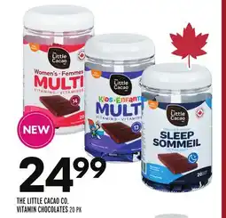 Sobeys THE LITTLE CACAO CO. VITAMIN CHOCOLATES offer