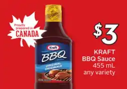 Sobeys KRAFT BBQ Sauce offer