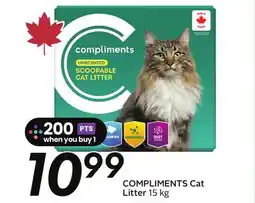 Sobeys COMPLIMENTS Cat Litter offer