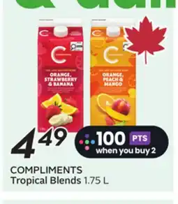 Sobeys COMPLIMENTS Tropical Blends offer