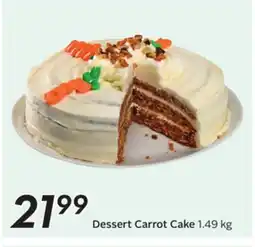 Sobeys Dessert Carrot Cake offer