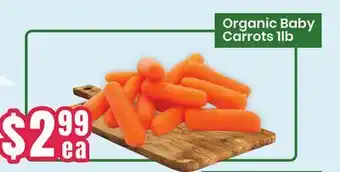 Healthy Planet Organic Baby Carrots offer