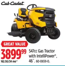 Canadian Tire Cub Cadet 547cc Gas Tractor with IntelliPower, 46˝ offer