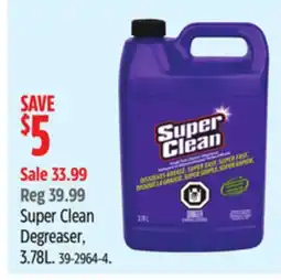 Canadian Tire Super Clean Degreaser offer