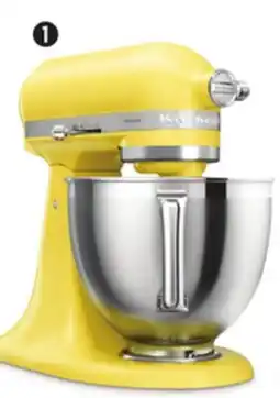 Canadian Tire KitchenAid Artisan Stand Mixer, Butter Yellow offer