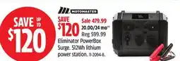Canadian Tire MotoMaster Eliminator PowerBox Surge offer