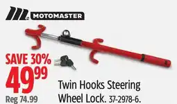 Canadian Tire Twin Hooks Steering Wheel Lock offer