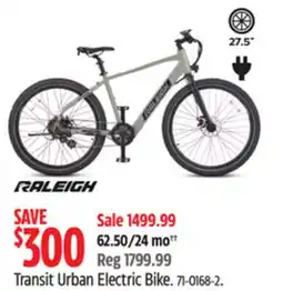 Canadian Tire Transit Urban Electric Bike offer